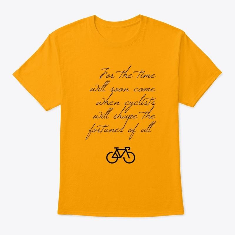 cyclists shape the fortune of all